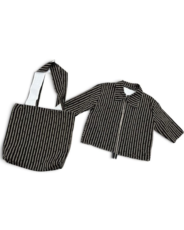 Chain Link Jacket and Tote Set