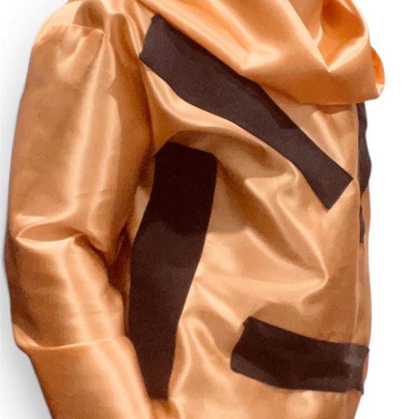 Gold Drape Collar Shirt