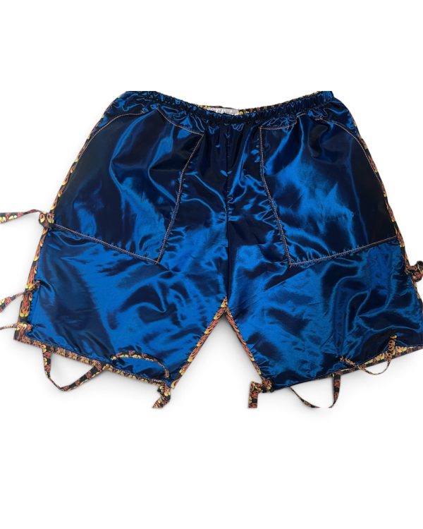 Silk and Flame Two Tone Shorts